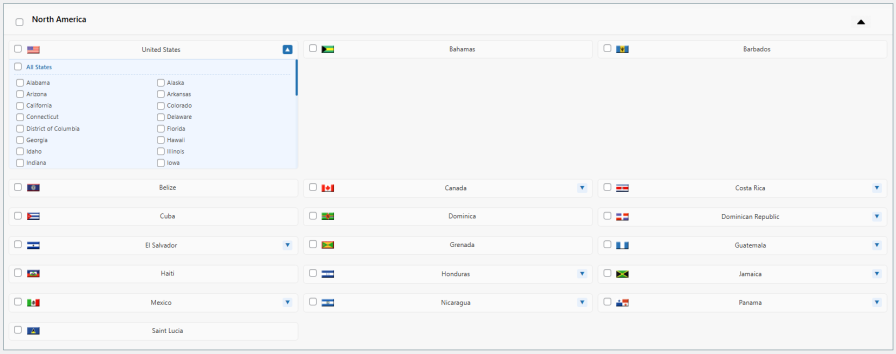 Restrict Users Based on States