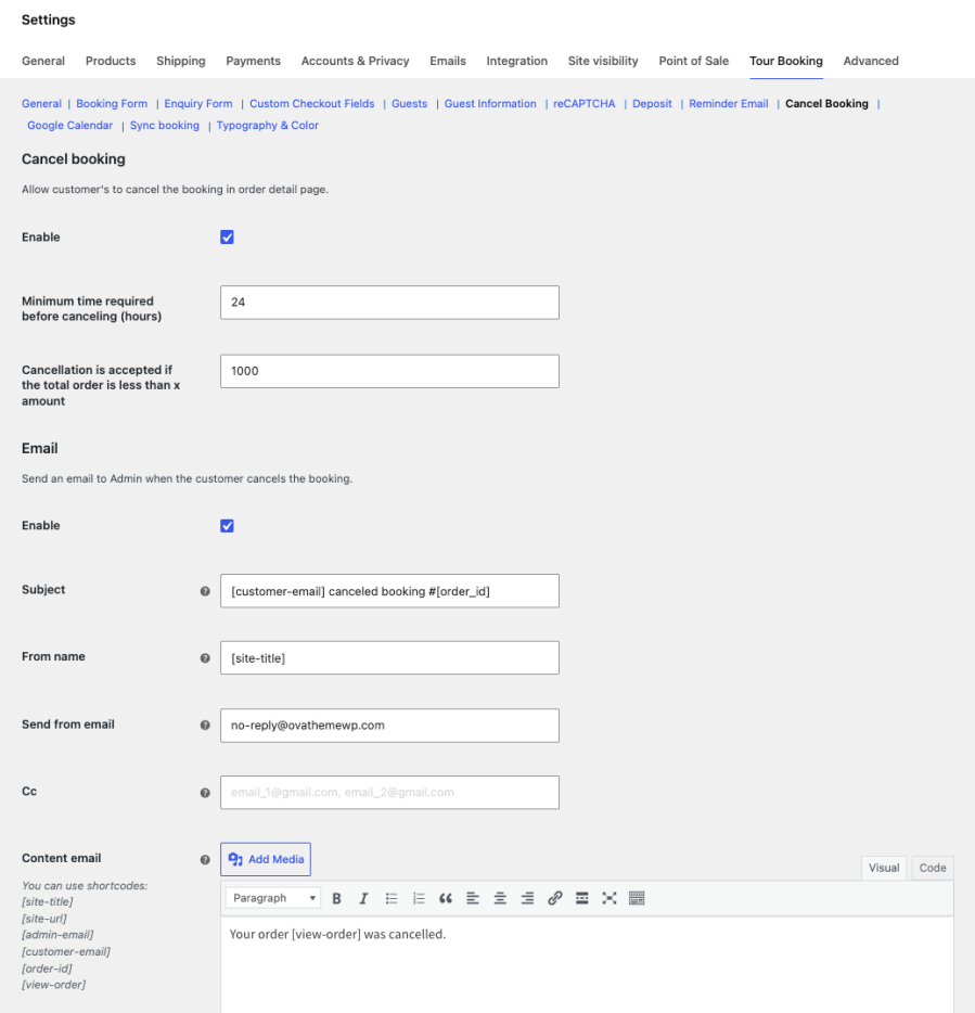 Automated emails Automated emails