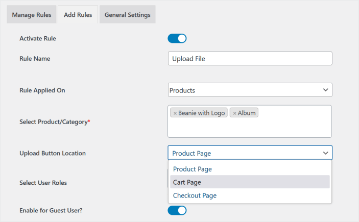 woocommerce upload files and product attachment plugin