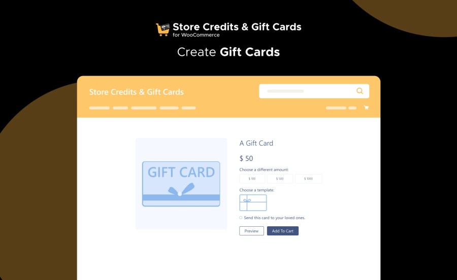 Create Gift Cards