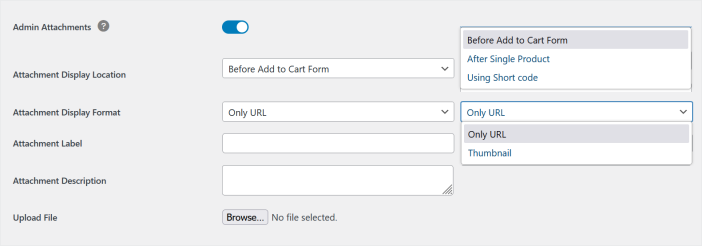 woocommerce upload files and product attachment plugin