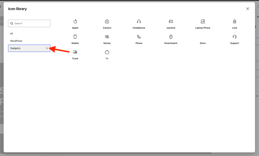 Gadgetry Icon Library