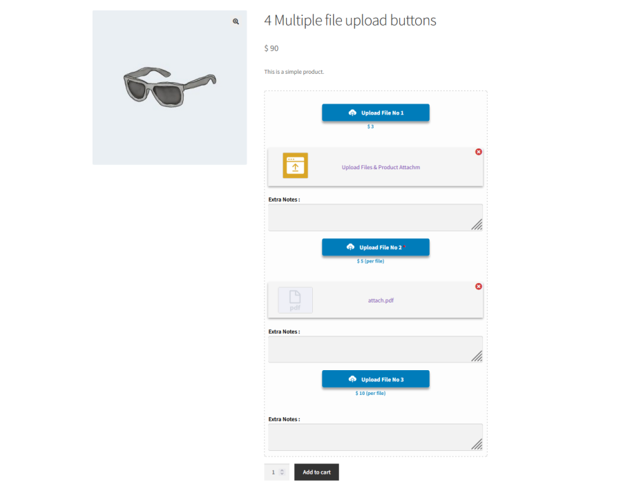 woocommerce upload files and product attachments plugin