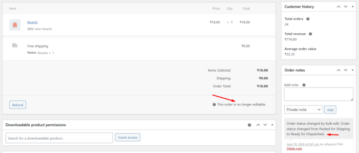 Settings for Custom Order Status - Tyche Softwares Documentation