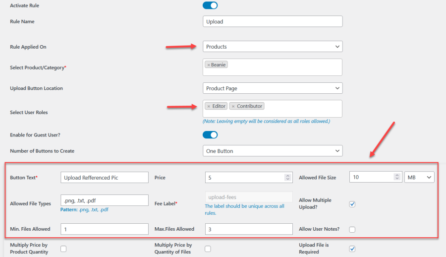 woocommerce upload files and product attachments plugin