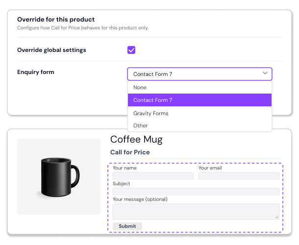 Build Direct Connections with Integrated Forms