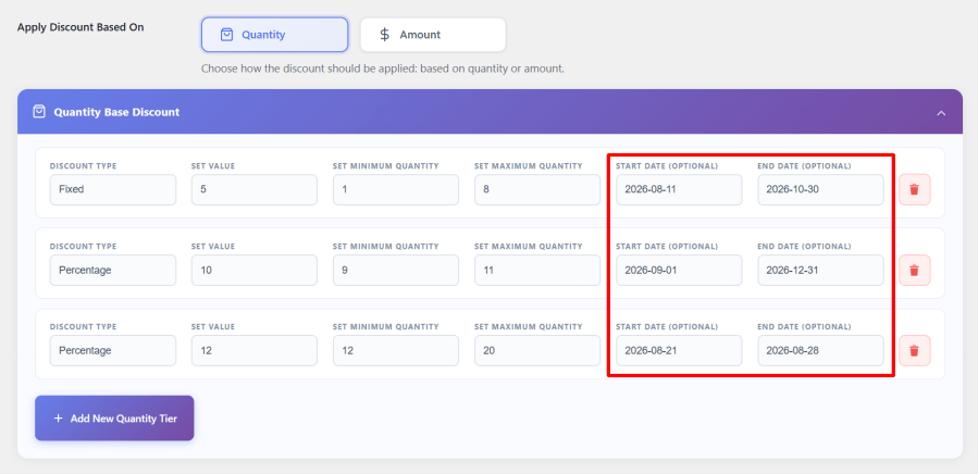 WooCommerce automatic discount scheduling plugin