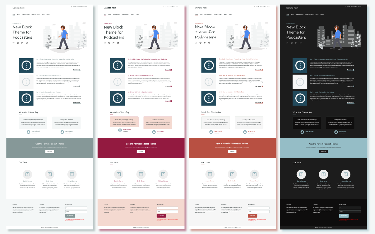 styles globaux dakota next