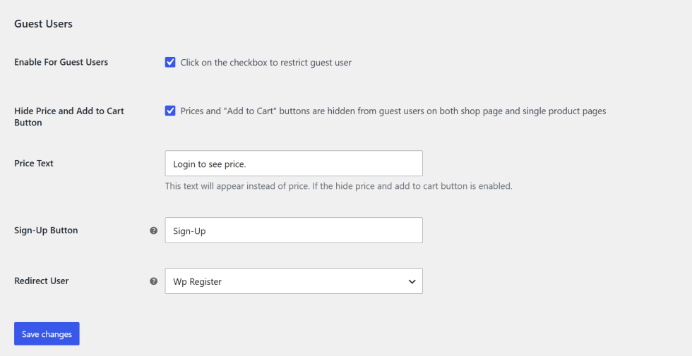 guest user purchasing restriction on cart