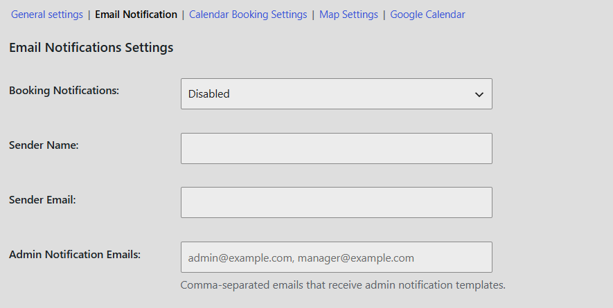 Automated Booking Notifications with Email