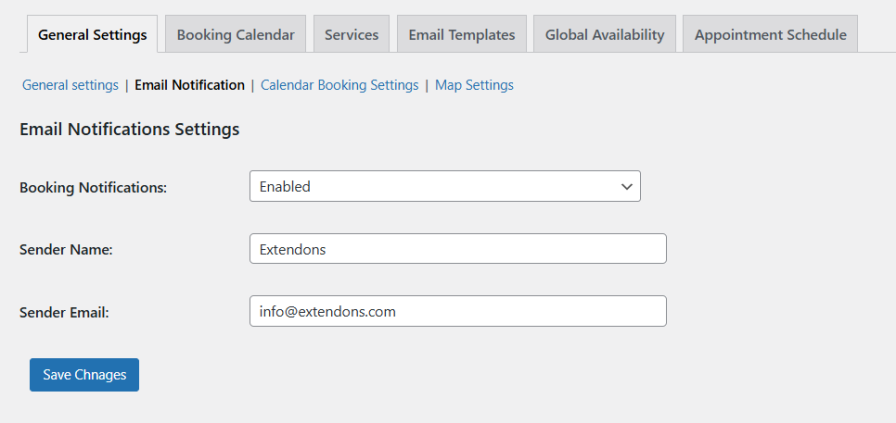 Automated Booking Notifications with Email