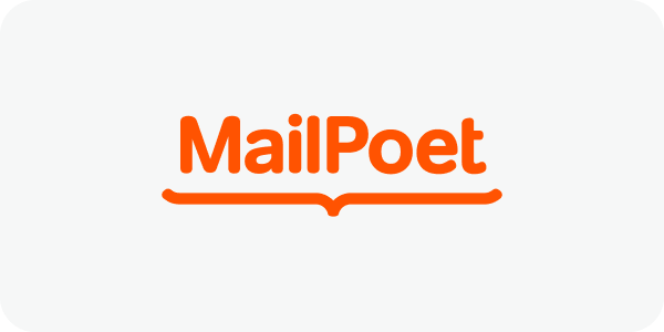 MailPoet logo.
