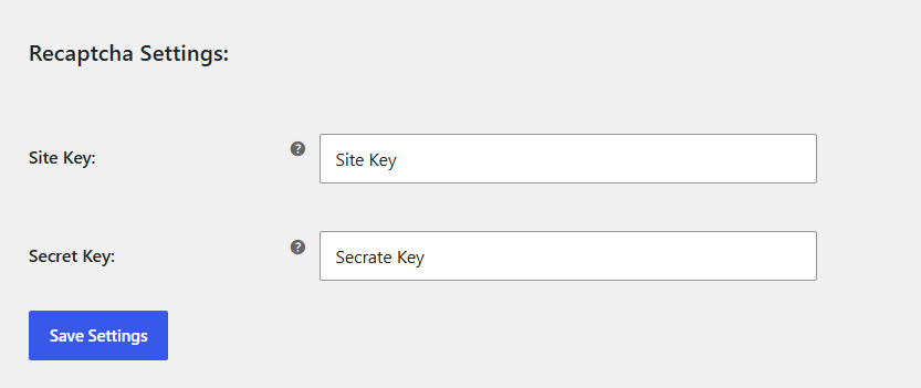 Block Spam with Google reCaptcha