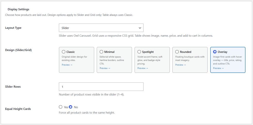 Display Settings