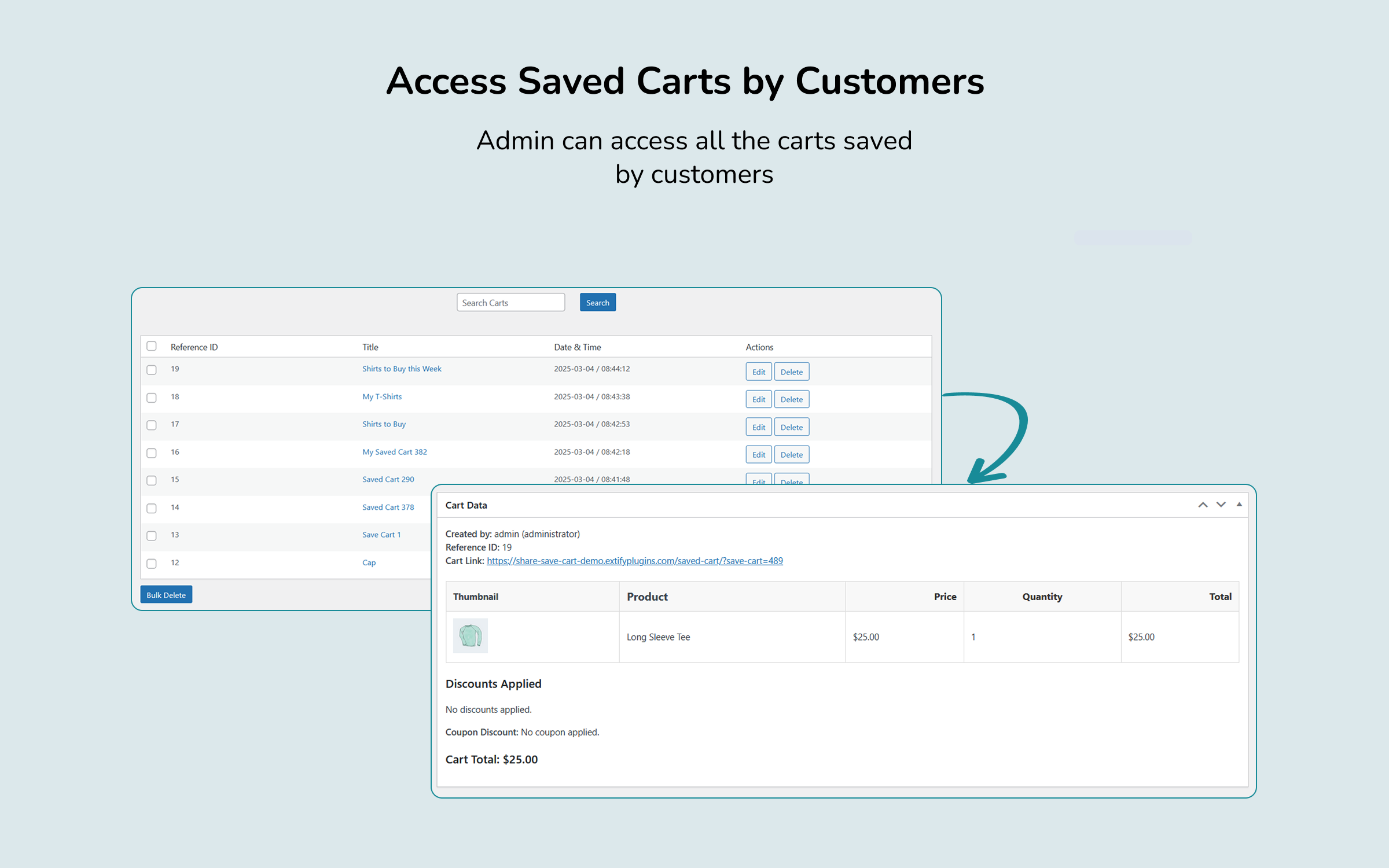 Extify Save, Share Cart & Get Discount - WooCommerce Marketplace