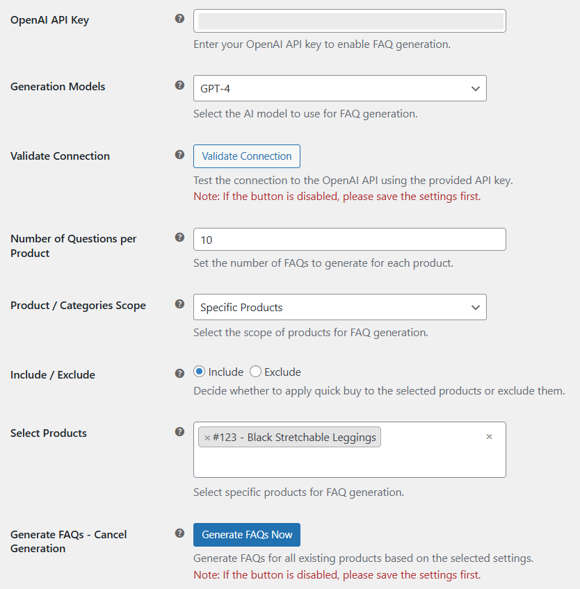 Generate FAQs Instantly with AI