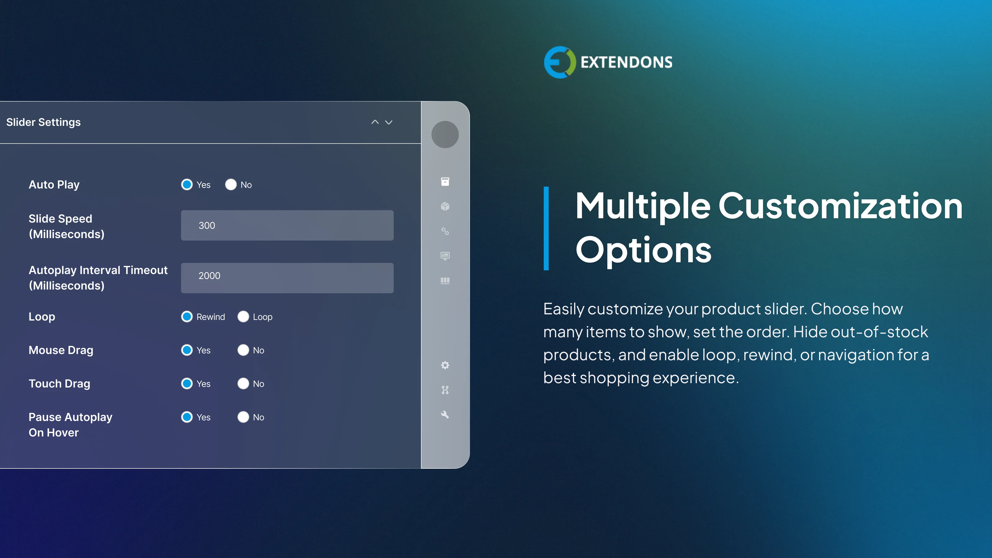WooCommerce product carousel slider