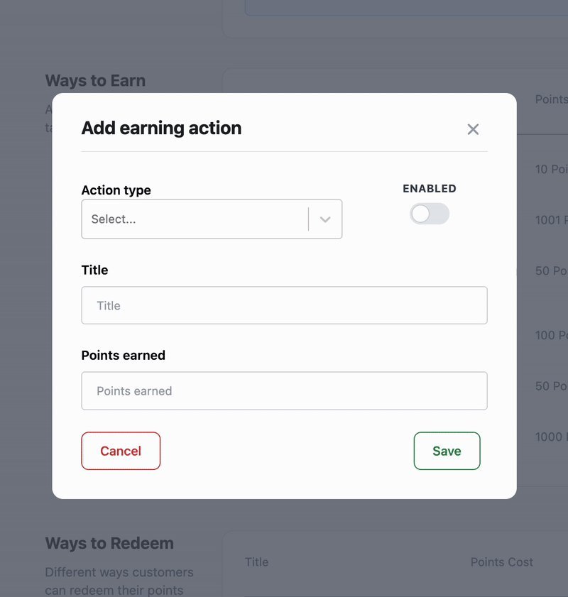 WPGens Points and Rewards - Ways to earn