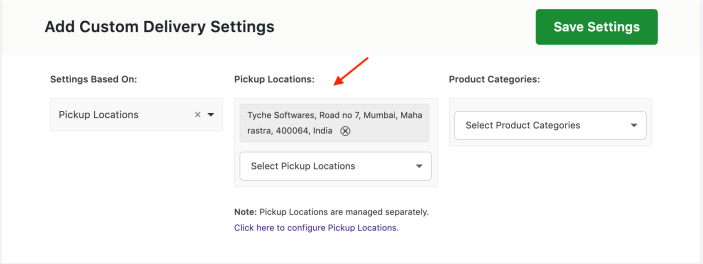 How do I create a delivery schedule based on Pickup Locations & Product Category? 3 How do I create a delivery schedule based on Pickup Locations & Product Category? - Tyche Softwares Documentation