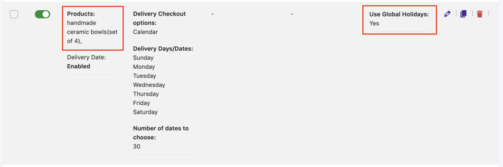 How do I block certain dates as Holidays? 11