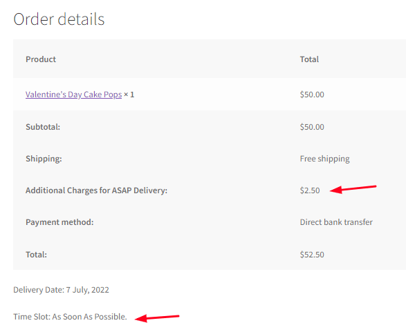 How can I create Additional Charges for the 'As Soon As Possible' timeslot option? 15 How can I create Additional Charges for the 'As Soon As Possible' timeslot option? - Tyche Softwares Documentation