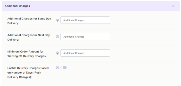How can I set up charges only for orders below a certain amount? 3 How can I set up charges only for orders below a certain amount? - Tyche Softwares Documentation