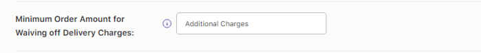 How can I set up charges only for orders below a certain amount? 4 How can I set up charges only for orders below a certain amount? - Tyche Softwares Documentation