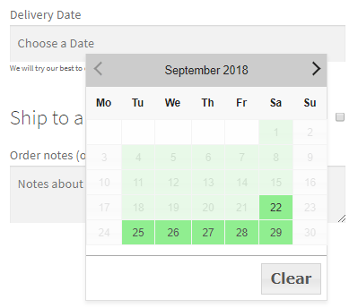Custom Delivery Settings with Table Rate Shipping for WooCommerce plugin by Bolder Elements 6 Custom Delivery Settings with Table Rate Shipping for WooCommerce plugin by Bolder Elements - Tyche Softwares Documentation