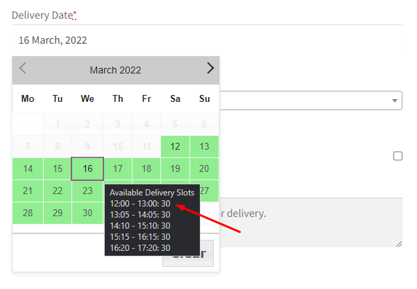 How do I set up time slots for different weekdays and specific dates? 18 How do I set up time slots for different weekdays and specific dates? - Tyche Softwares Documentation