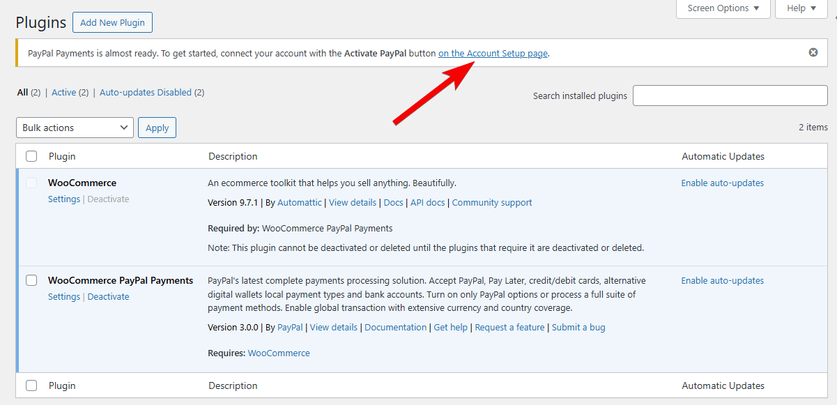PayPal Payments: Startup Guide Documentation - WooCommerce