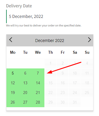 How do I create a delivery schedule based on Products & Shipping Methods? 21 How do I create a delivery schedule based on Products & Shipping Methods? - Tyche Softwares Documentation