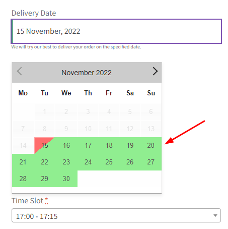 How do I create a delivery schedule based on Products & Shipping Methods? 7 How do I create a delivery schedule based on Products & Shipping Methods? - Tyche Softwares Documentation