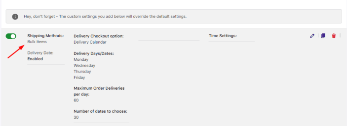 How do I create a custom delivery schedule with default WooCommerce Shipping Classes? 4 How do I create a custom delivery schedule with default WooCommerce Shipping Classes? - Tyche Softwares Documentation