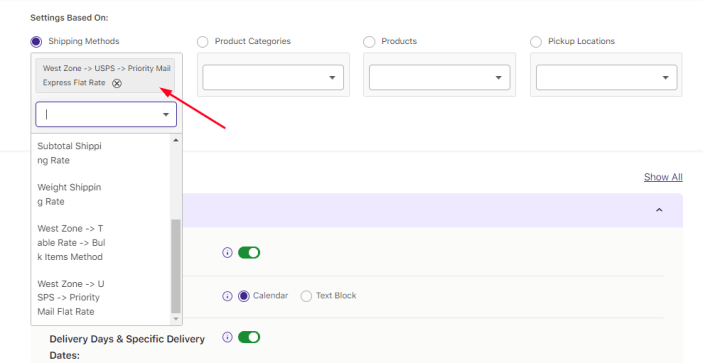 How do I create a delivery schedule with WooCommerce USPS Shipping Method? 1 How do I create a delivery schedule with WooCommerce USPS Shipping Method? - Tyche Softwares Documentation