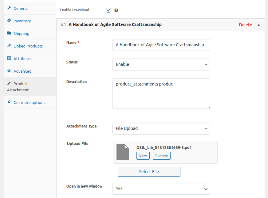 Product Documents and Attachments for WooCommerce