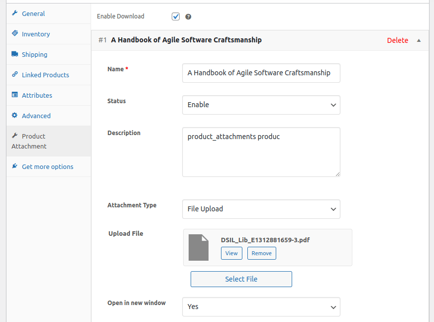 Product Documents and Attachments for WooCommerce