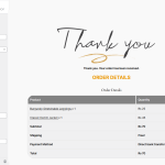 Customize the Order Detail Tables