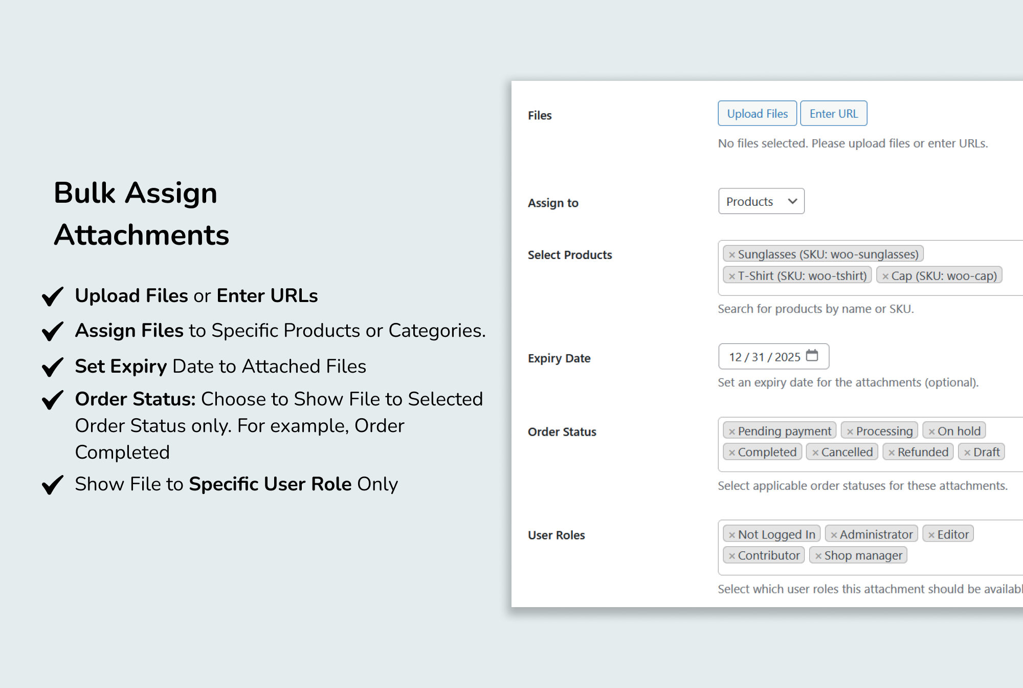 Product Attachments Pro - WooCommerce Marketplace
