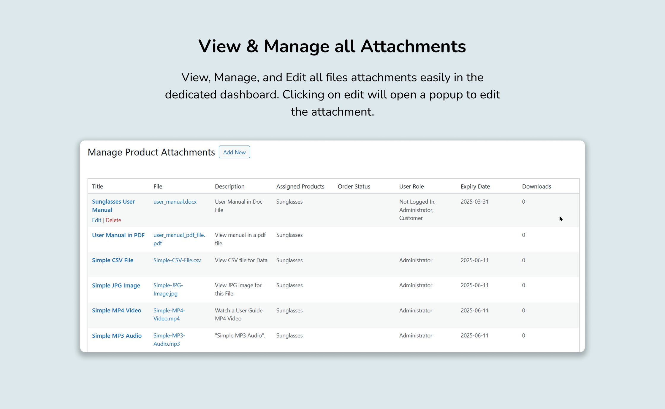 Pro R Attacments Product Attachments Pro - WooCommerce Marketplace