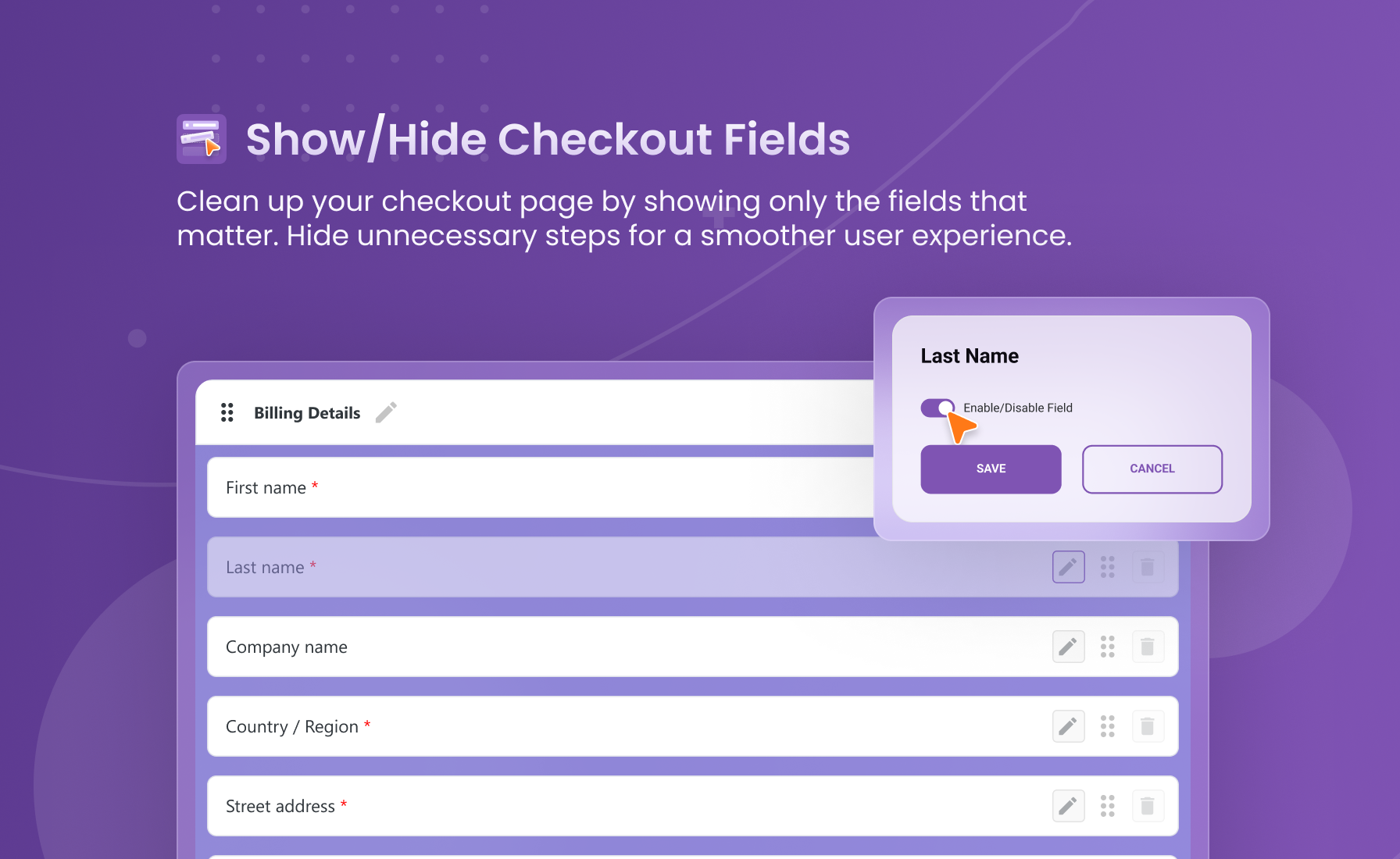 Checkout Custom Fields Builder for WooCommerce PRO - WooCommerce ...