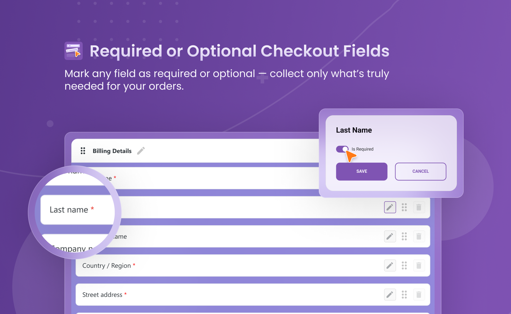 Checkout Custom Fields Builder for WooCommerce PRO - WooCommerce ...