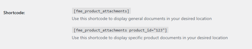 Use Shortcode to Display Documents Attachments