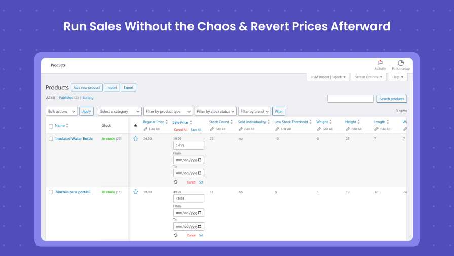 Run Sales Without the Chaos & Revert Prices Afterward