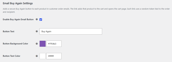 Email Buy Again