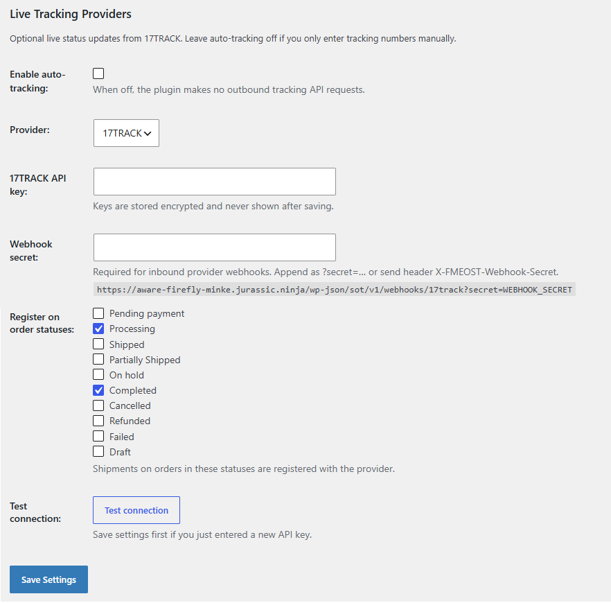 Get Live Shipment Updates With 17TRACK