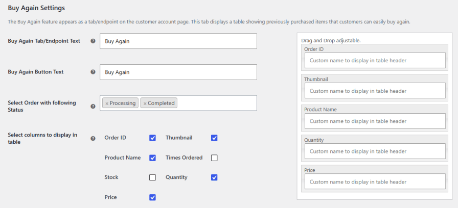 Include Only the Order Statuses You Want