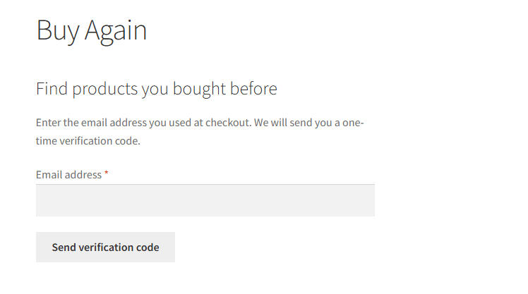 Let Guest Shoppers Buy Again with Email Verification