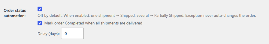 Update Order Statuses Automatically