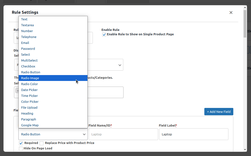 Custom Fields Manager Documentation - WooCommerce