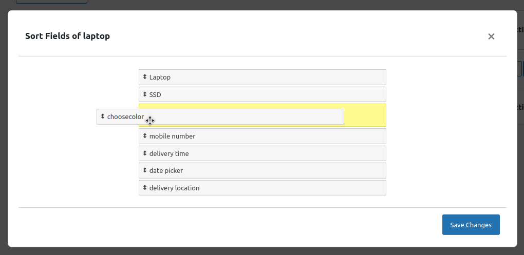 Custom Fields Manager Documentation - WooCommerce